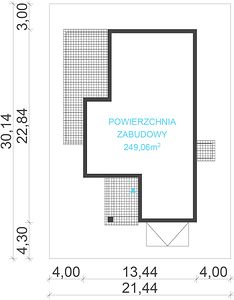 Фасад дома FBC-8193-68 Фасад дома FBC-8193-68